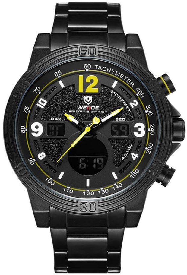

Мужские часы Weide Yellow WH6908B-3C SS (WH6908B-3C)