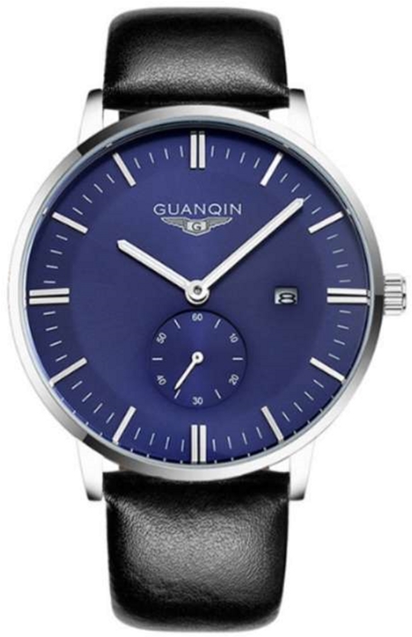 

Мужские часы Guanqin Silver-Blue-Blue GQ13001 CL