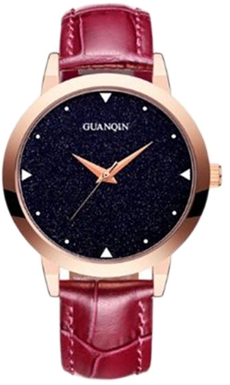 

Женские часы Guanqin Gold-Blue-Bordo GS19051 CL