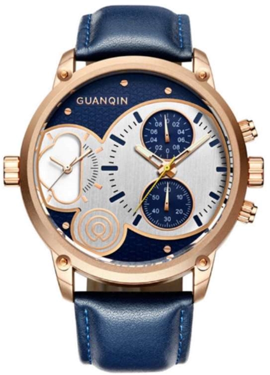 

Мужские часы Guanqin Gold-Blue-Blue GS19087 CL