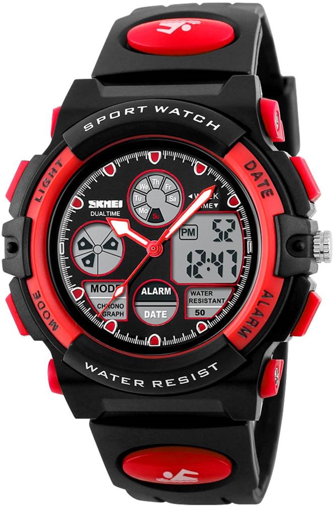 

Мужские часы Skmei 1163 BK-Red BOX