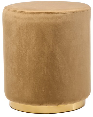 

Пуф Vetro Mebel Рико Riko-cap/gold-pouf Капучино+золото