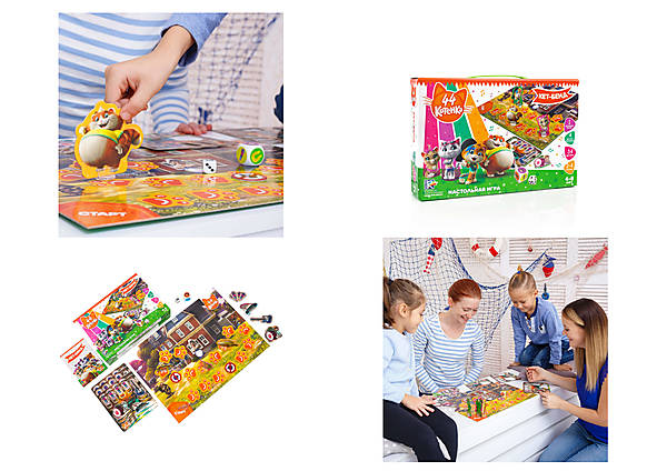 

Игра настольная "44 Кота. Кет-бенд" (рус) Vladi Toys (VT8055-08)