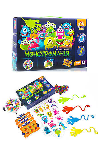 

Игра настольная с липунами "Монстромания" (укр) Vladi Toys (VT8044-23)