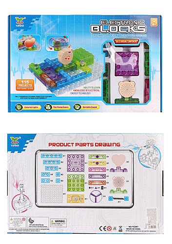 

Конструктор электронный "В мире электроники", 34 детали YoungJunToys (YS2967)