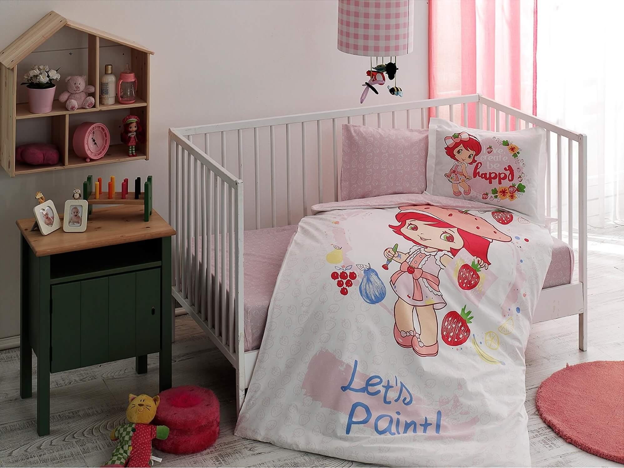 

Комплект постельного белья Tac Disney S. Shortcake Paint Baby младенцам