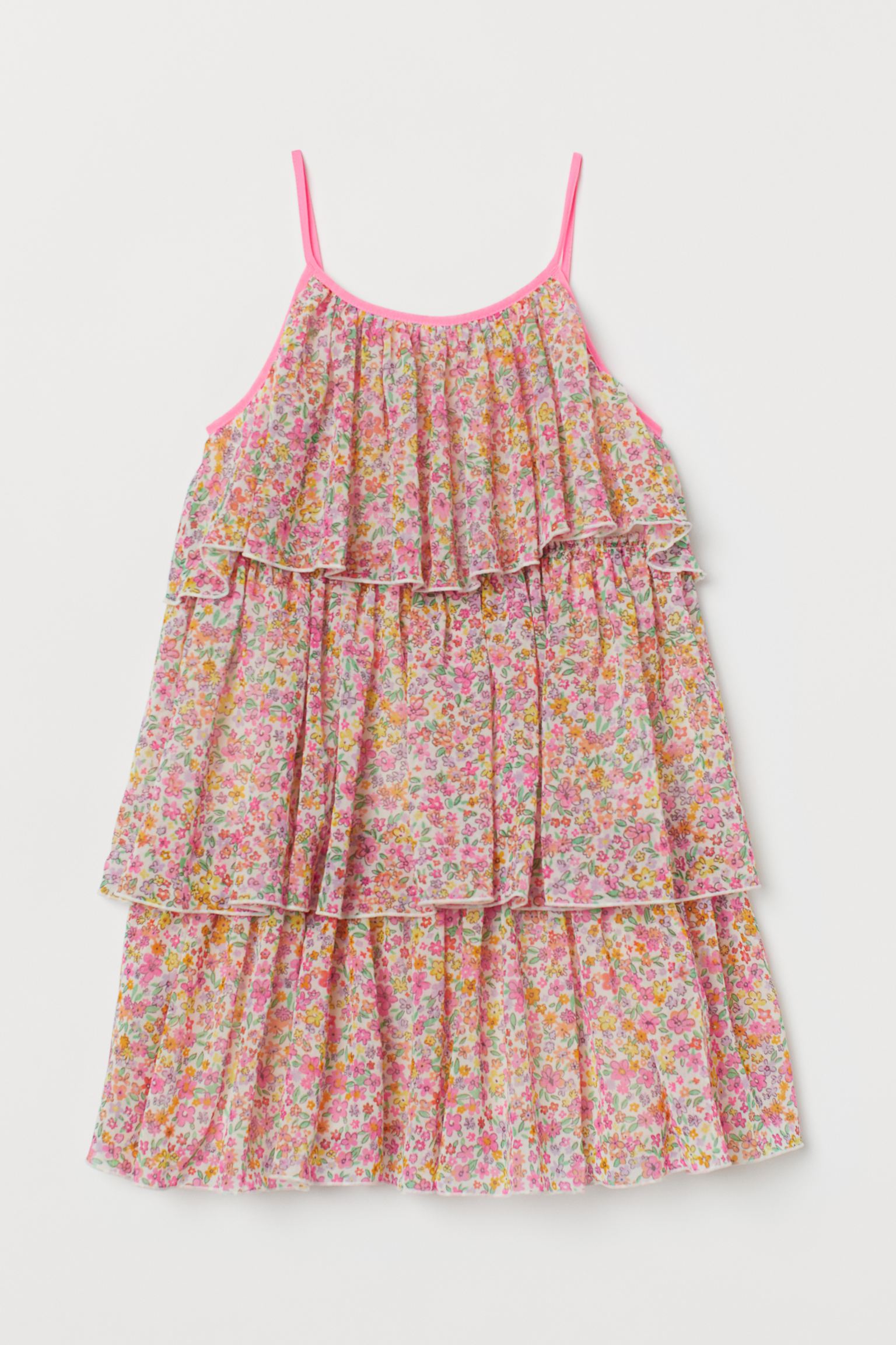 

Платье H&M 98см розовый цветы 18038256501