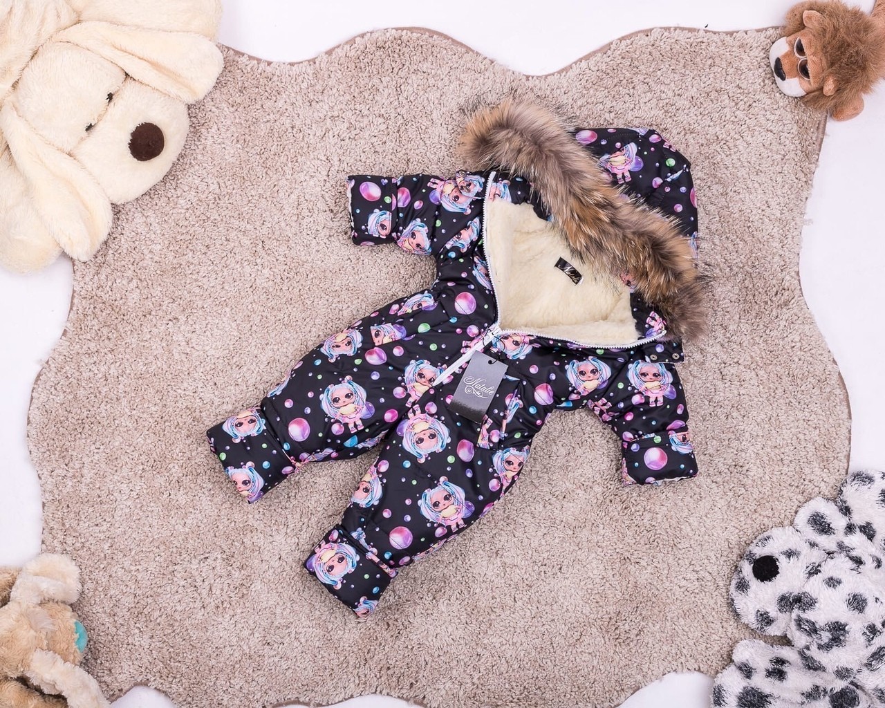 

Комбинезон детский зимний Natalie Look Lol люкс 98-104 см