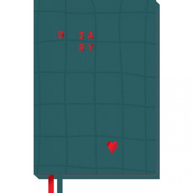 

Ежедневник недатированный YES Generic A5 Мягкий 320 страниц Бирюзовый (252080)