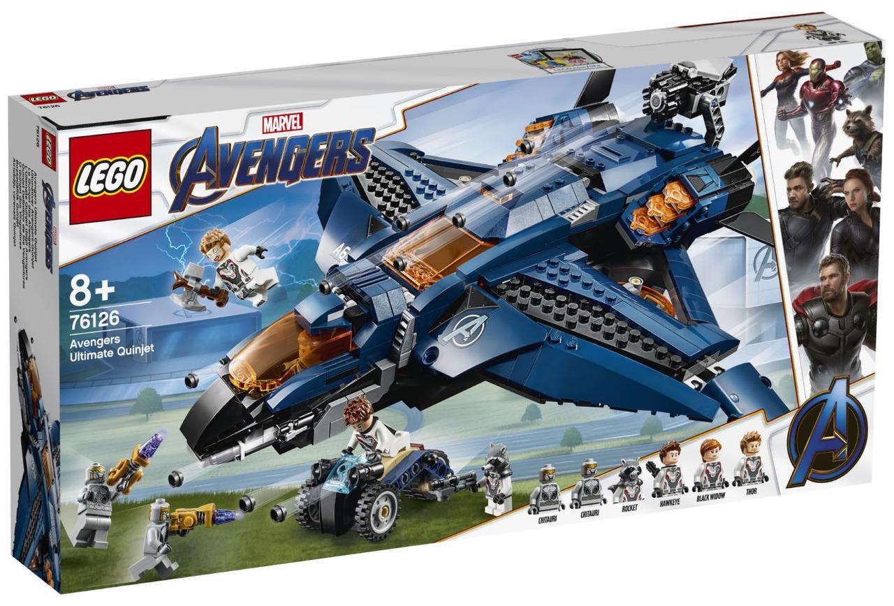 

Конструктор Lego Super Heroes Модернизированный квинджет Мстителей 76126