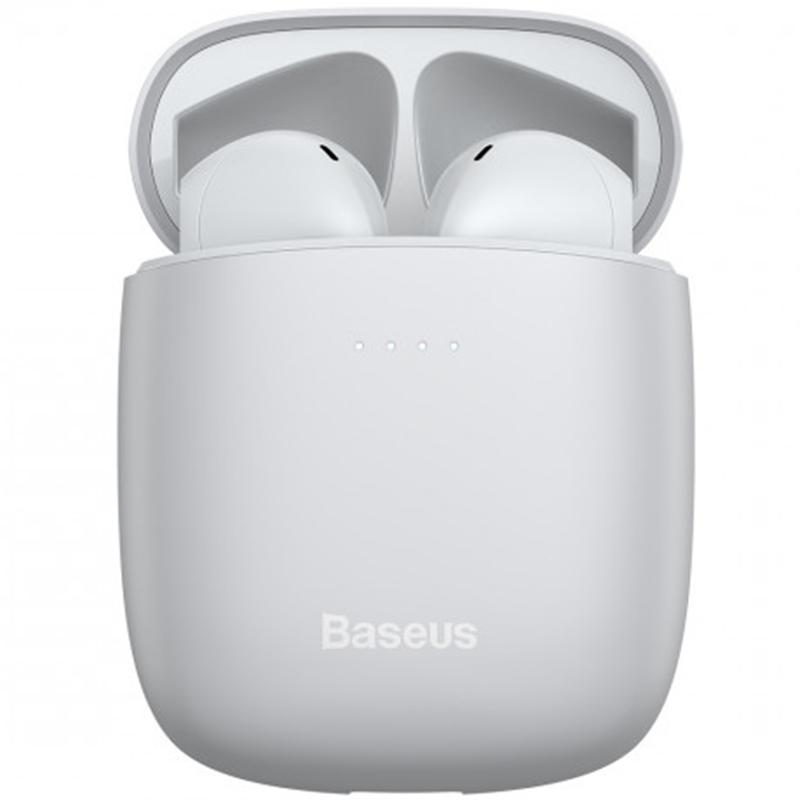 

Наушники Stereo Bluetooth Headset Baseus W04 Pro White