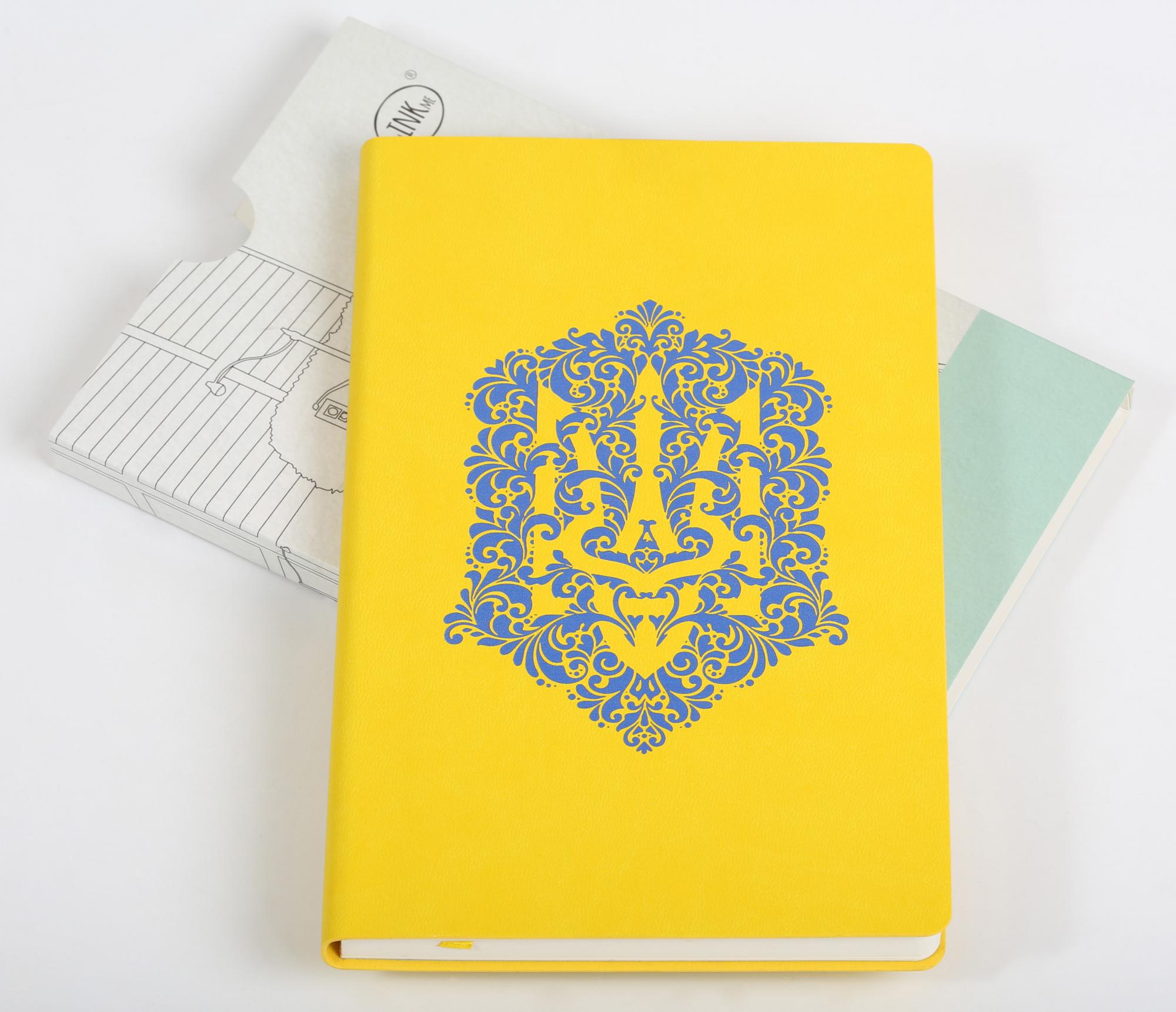 

Записная книга Thinkme Funky 13 × 21 см 256 страниц в линию Желтая с гербом (TM21209/03/22/4) (2110000000721)