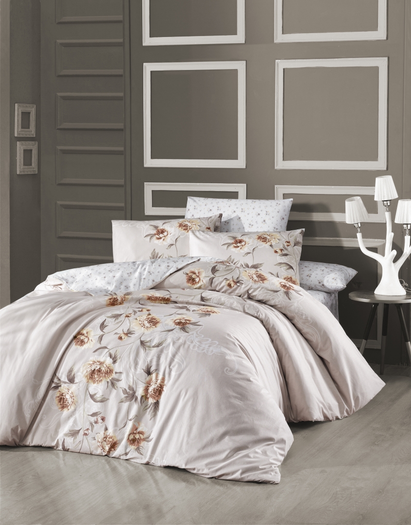 

Комплект постельного белья First Choice Ранфорс 2x160х220 "Luisa Ecru"