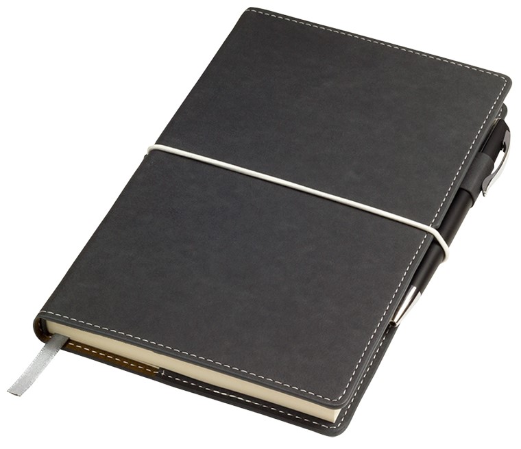 

Записная книга Thinkme Business 13 × 21 см 256 страниц в линейку Темно-серая (TM21207/30) (2110000000097)