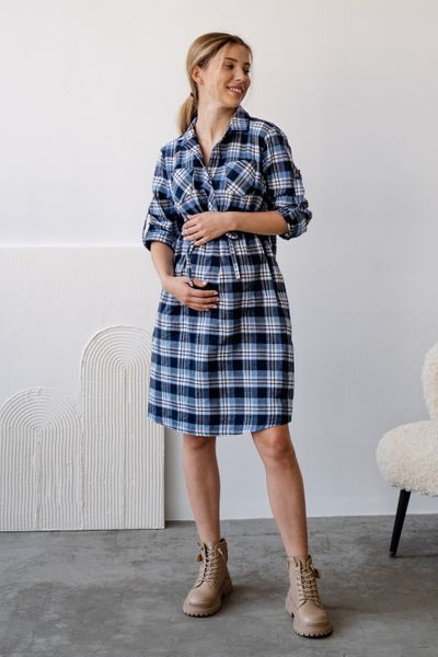 

Сукня для вагітних і годуючих To Be 4206729 46 Блакитний 2900000389007