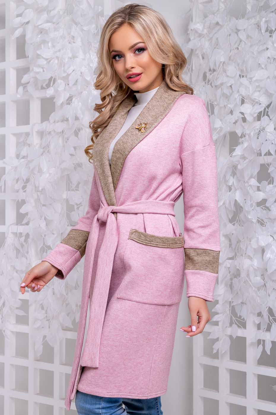 

Кардиган 1048.2847 Seventeen - розово- коричневый, Кардиган 1048.2847 Seventeen S-M розово- коричневый