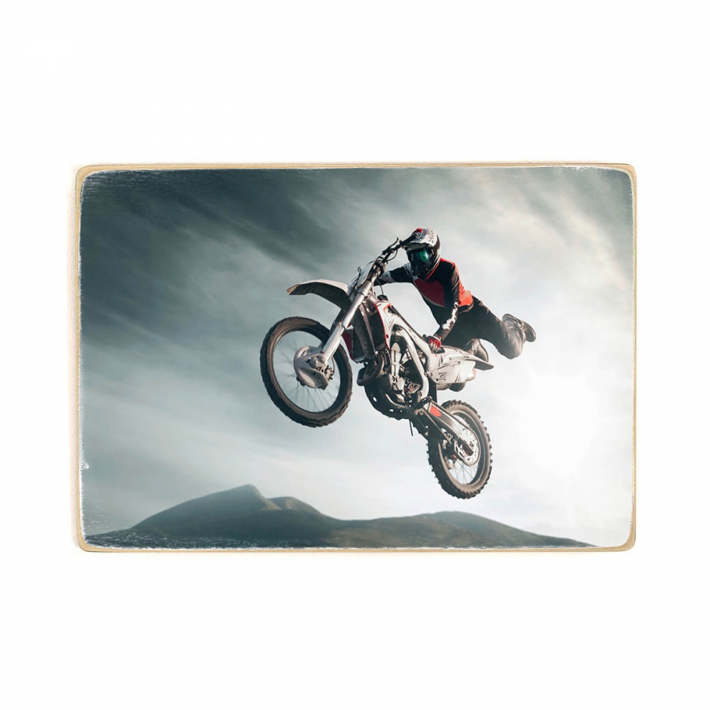 

Деревянный постер Мотоциклы Moto Freestyle А1