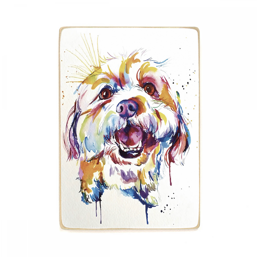 

Деревянный постер Животные Watercolor B.Cllie А1