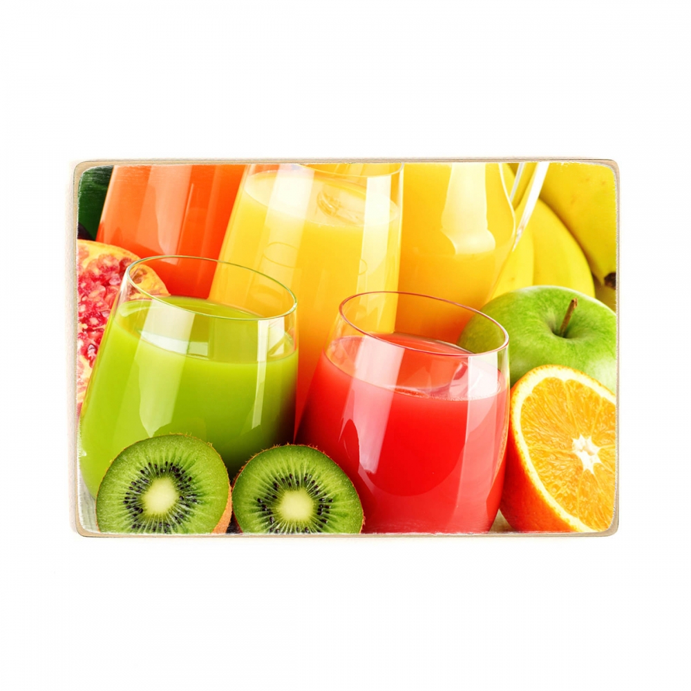 

Деревянный постер Для кухни Juice And Fruit А2