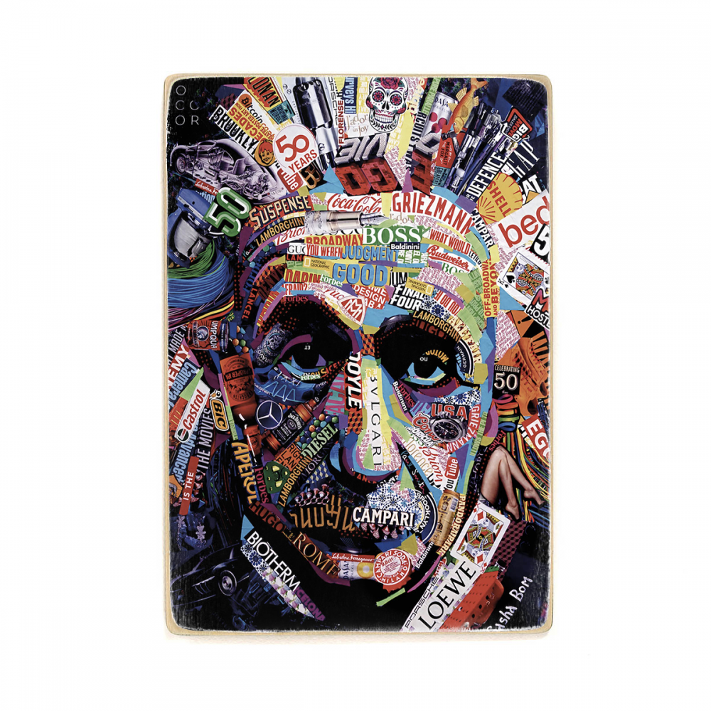 

Деревянный постер Люди Einstein Art А1