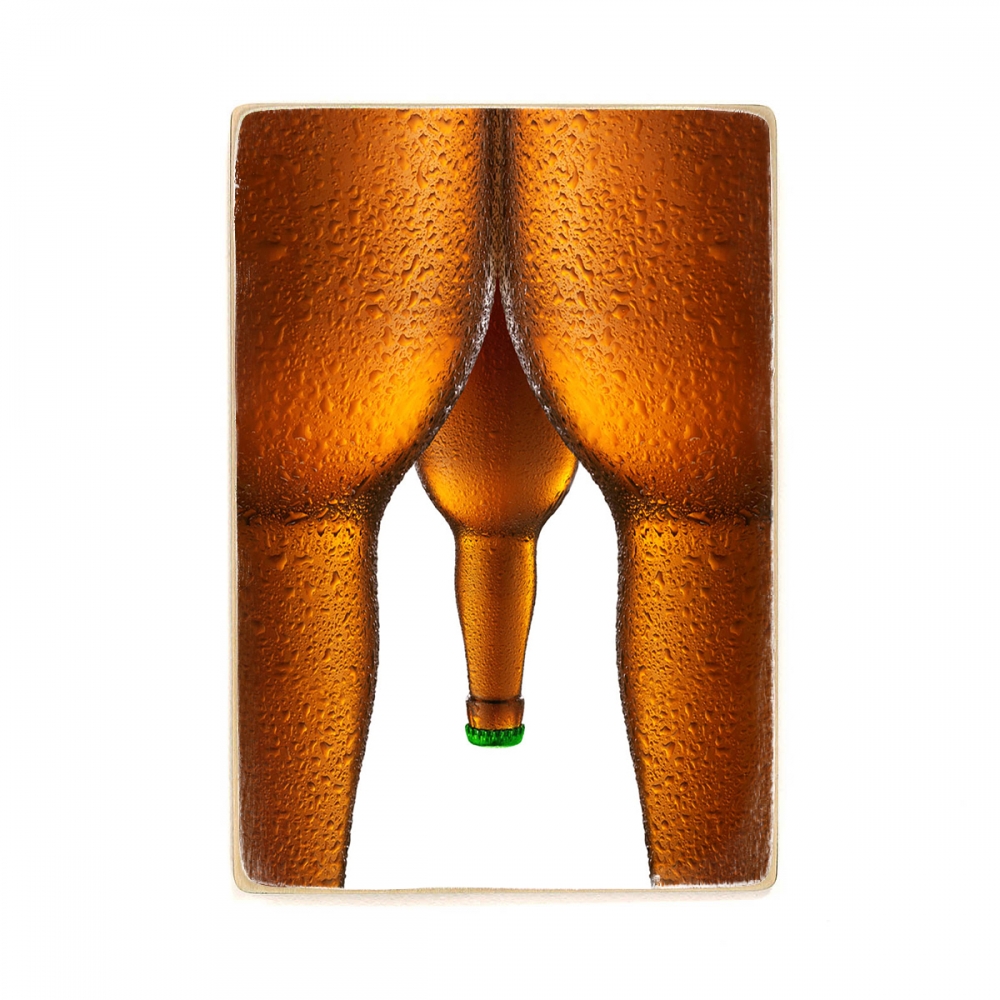 

Деревянный постер Для кухни Beer Bottles А1