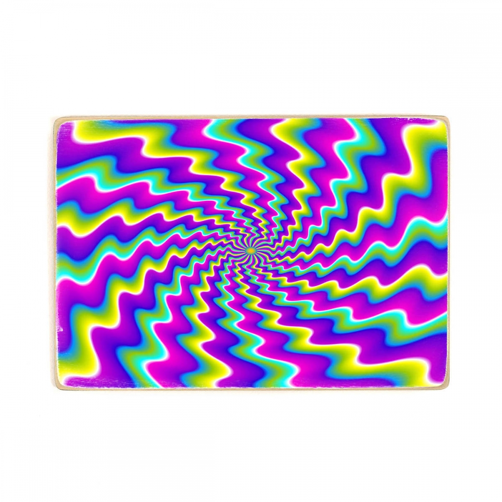 

Деревянный постер Psy Art Spin Illusion А2