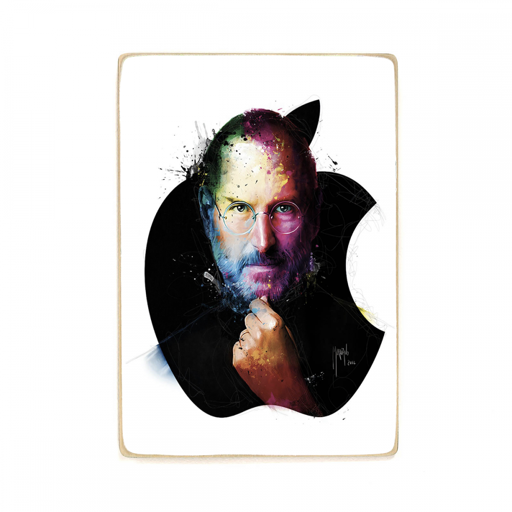 

Деревянный постер Люди Jobs А1