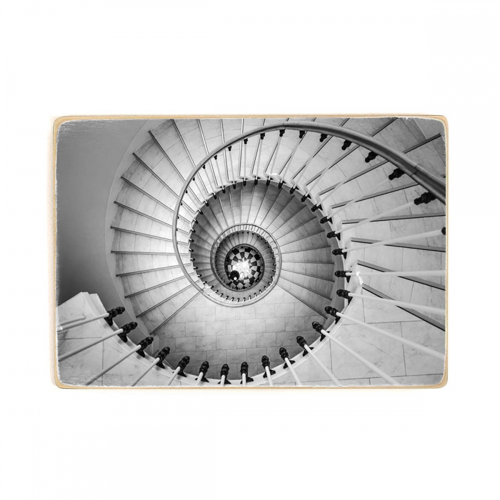 

Деревянный постер Архитектура Beautiful Circular Staircase А2
