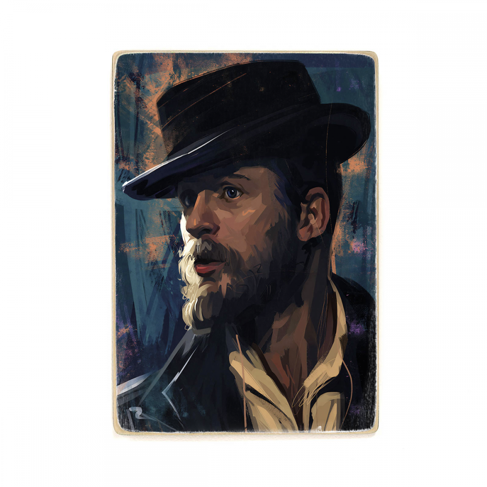 

Деревянный постер Фильмы и сериалы Alfie Solomons А1