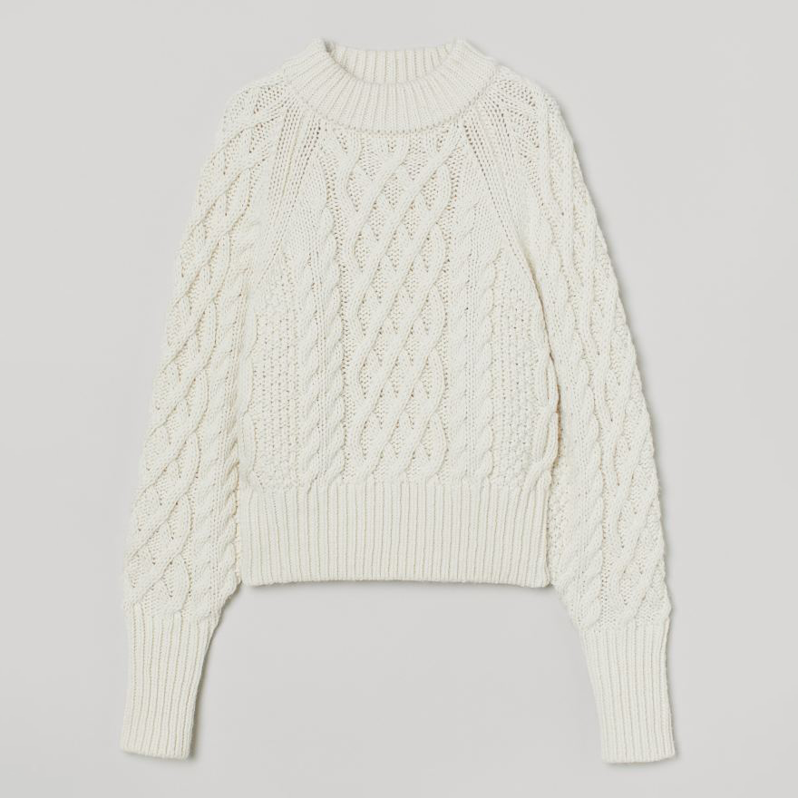 

Джемпер H&M 0924320003 S (165/88А) Кремовый