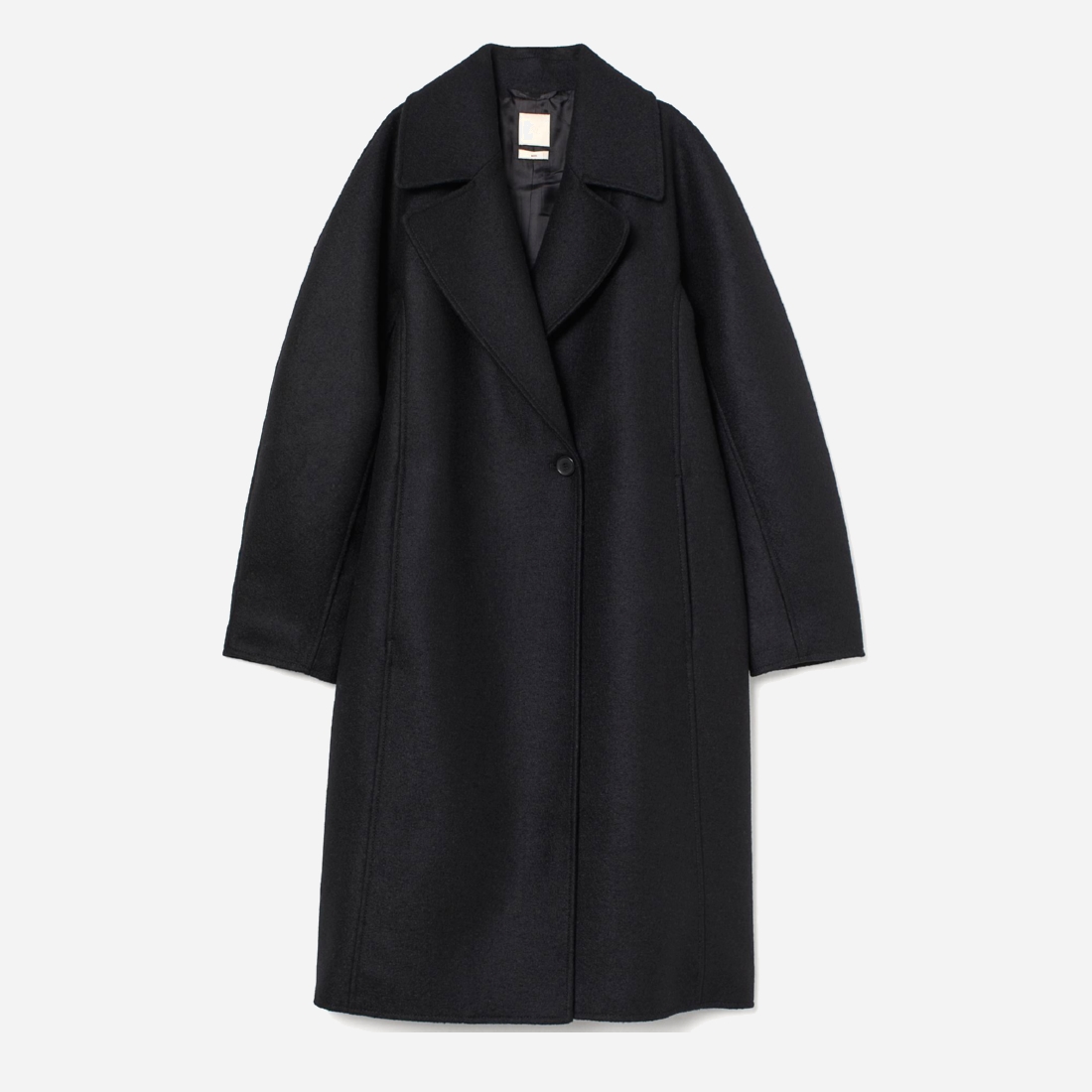

Пальто H&M 0916000003 40 (170/92А) Черное