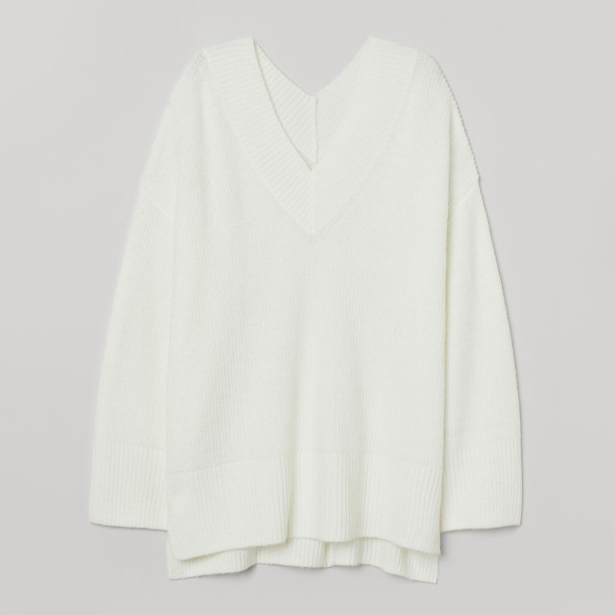 

Пуловер H&M 0908081004 L (175/104А) Белый