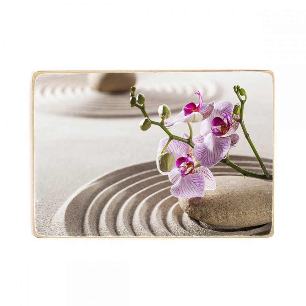 

Деревянный постер Природа Orchid Flowers А1