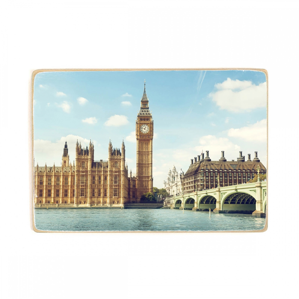 

Деревянный постер Архитектура Big Ben А2