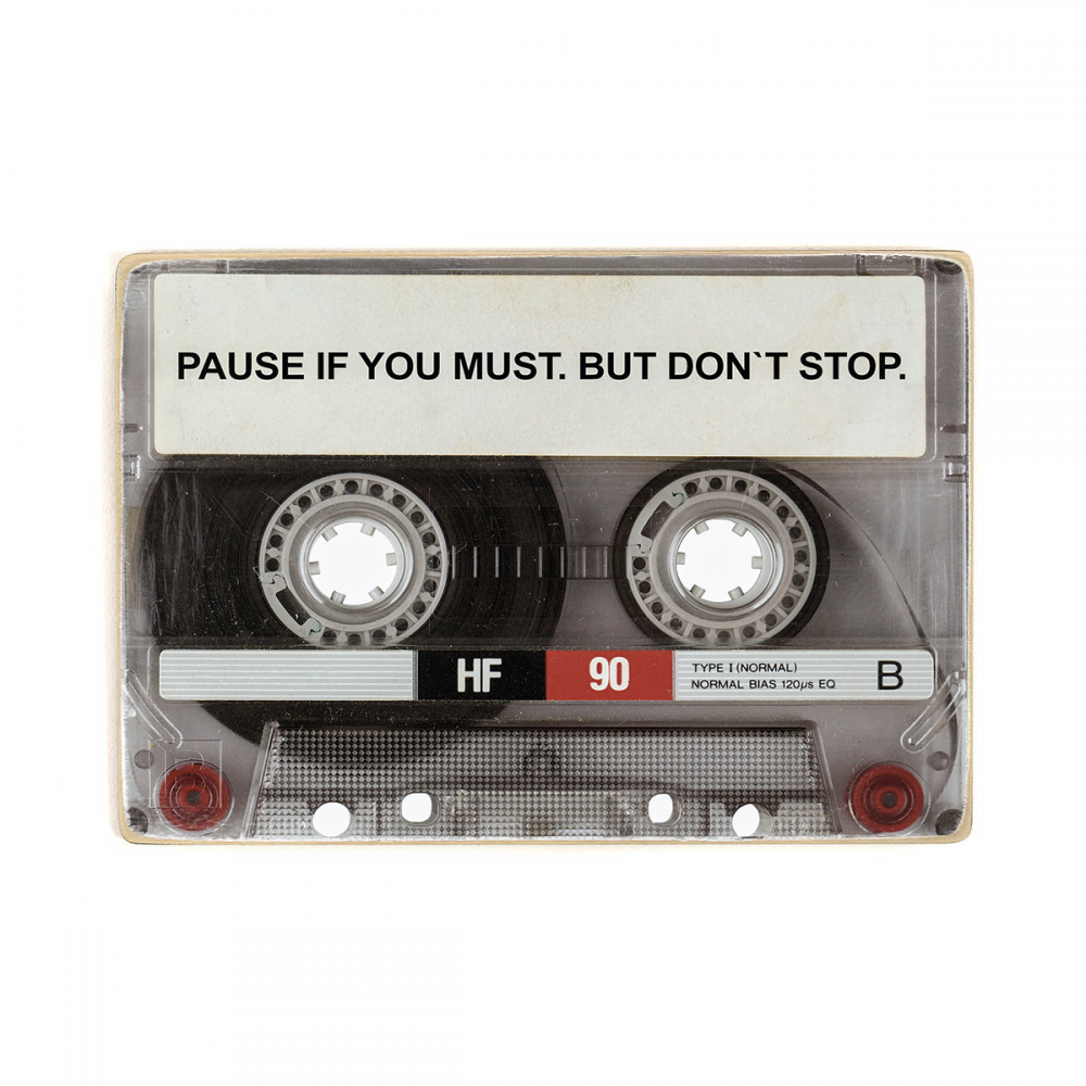 

Деревянный постер Для дома Don't Stop А2
