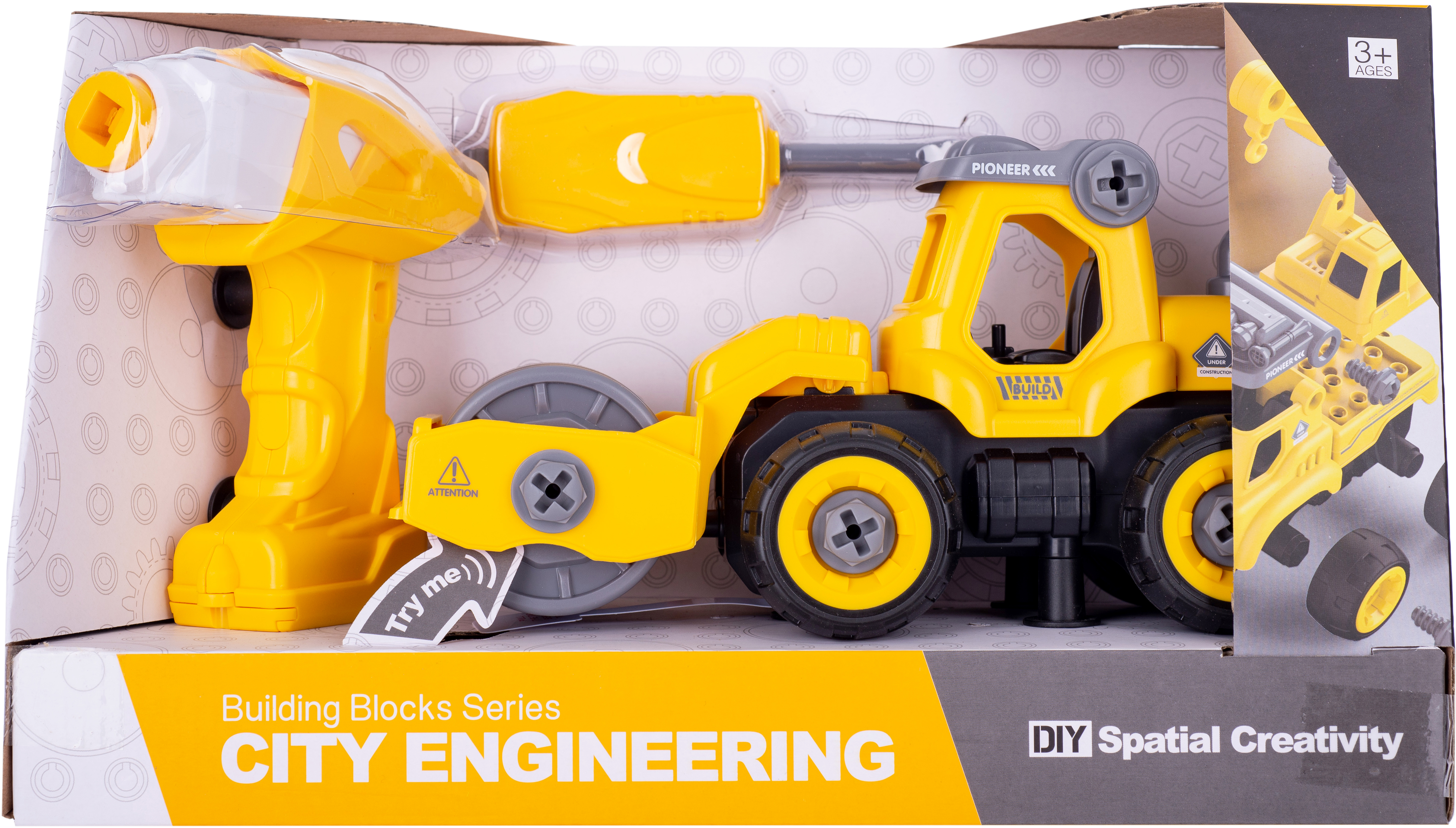 

Конструктор DIY Spatial Creativity Каток с электродвигателем LM8012-DZ-1 (TOYSCJ-1365033)