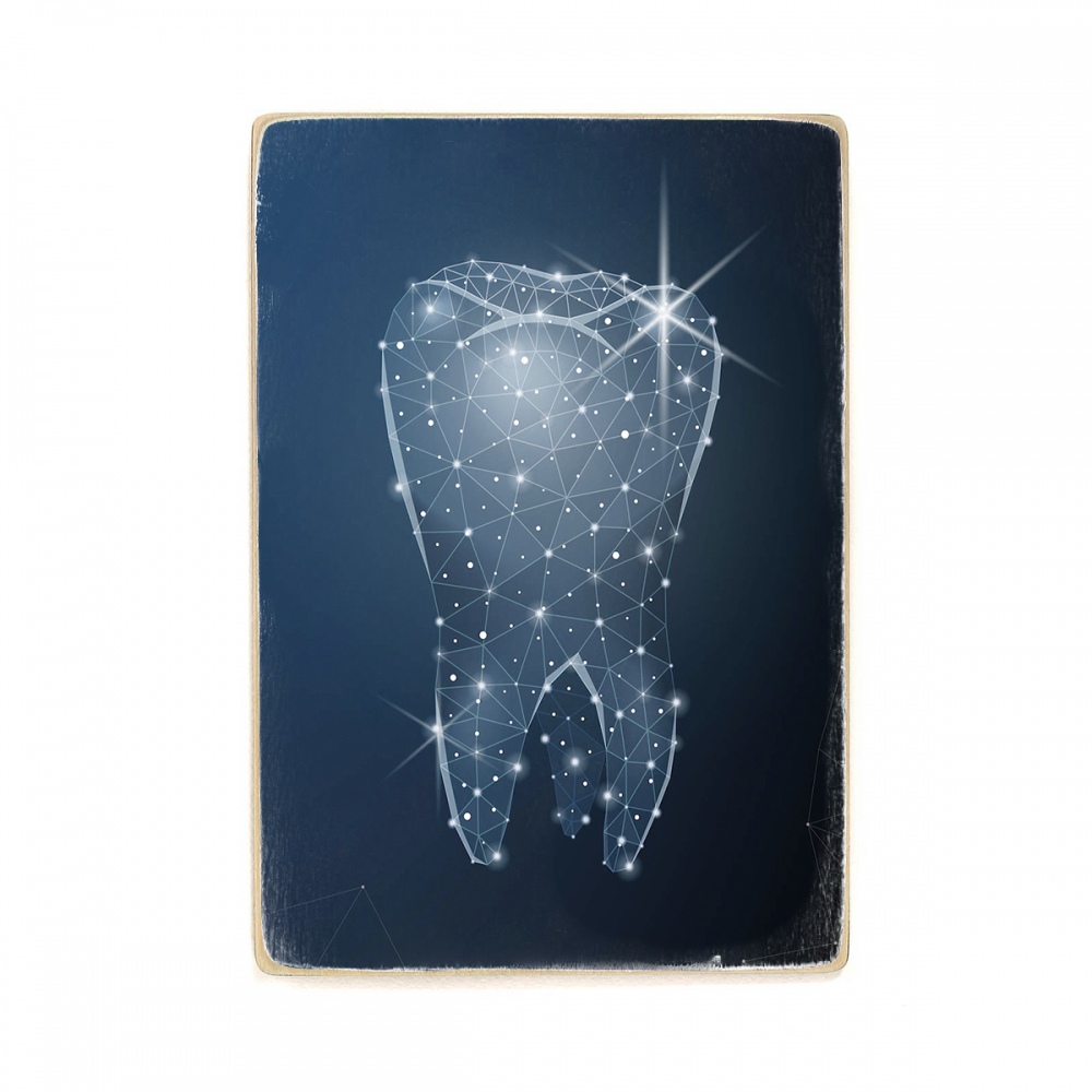 

Деревянный постер Стоматология 3D Tooth Art А1