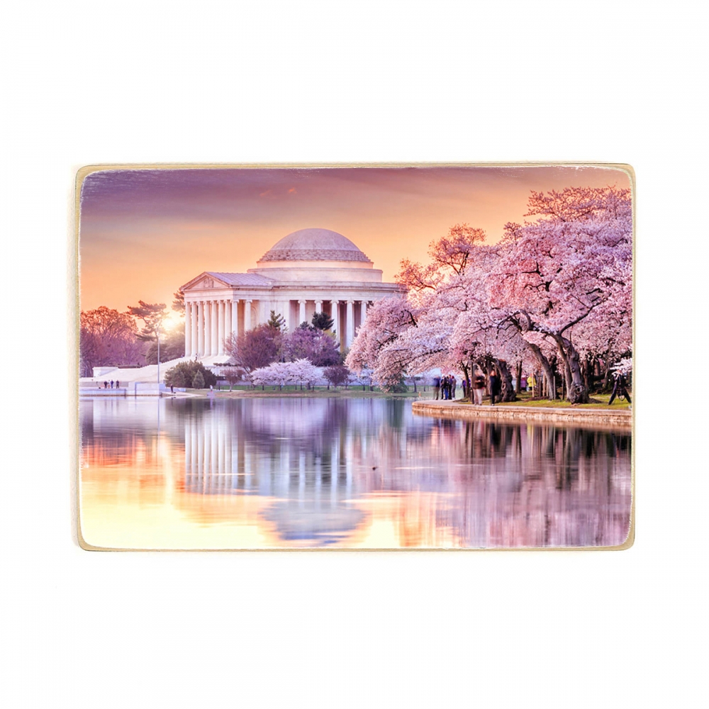 

Деревянный постер Архитектура Jefferson Memorial А2