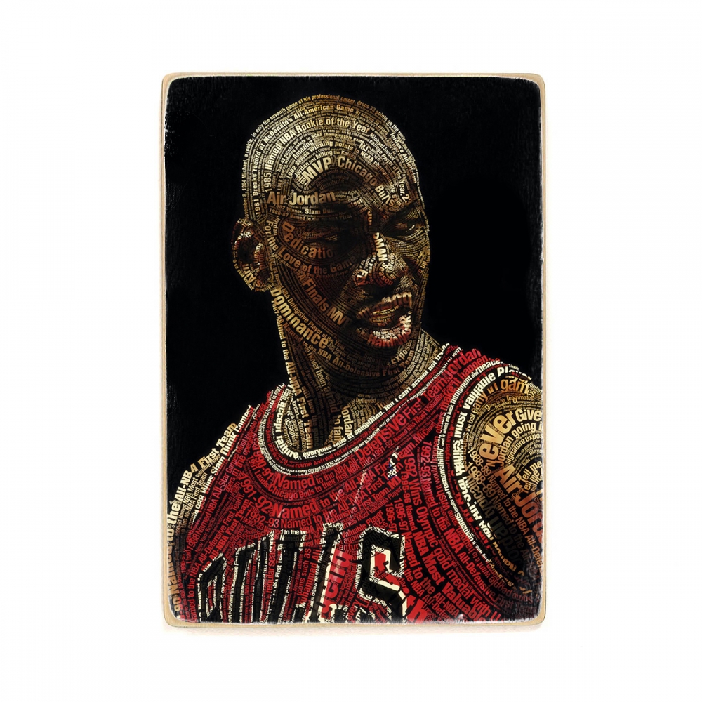 

Деревянный постер Спорт Michael Jordan Words А2