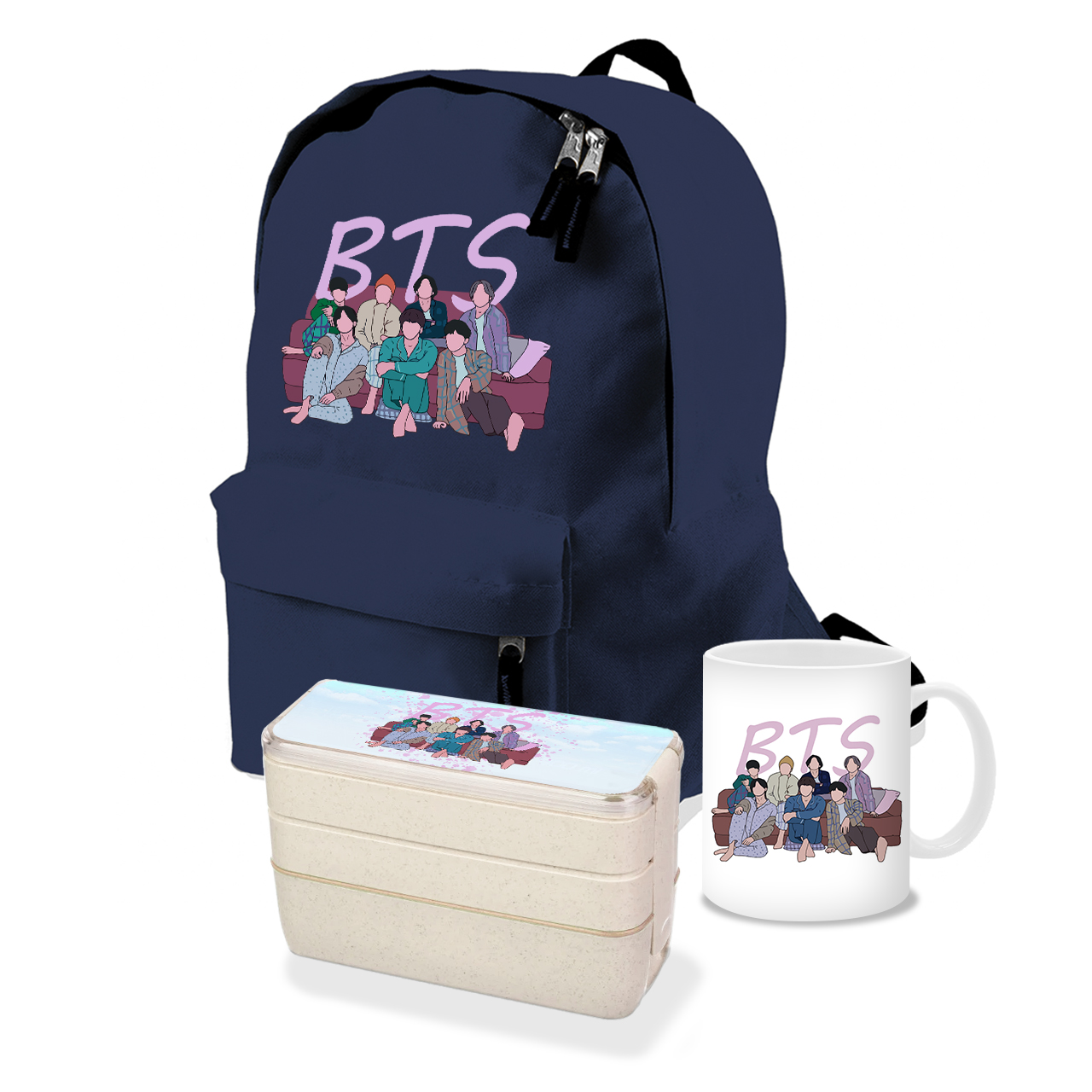 

Набор школьника БТС (BTS) (35507-3256-8) Темно-синий