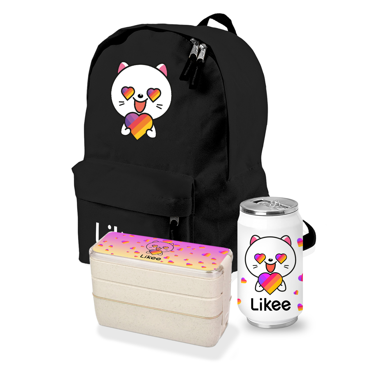 

Набор школьника Лайк Кот (Likee Cat) (35508-1036-4) Черный