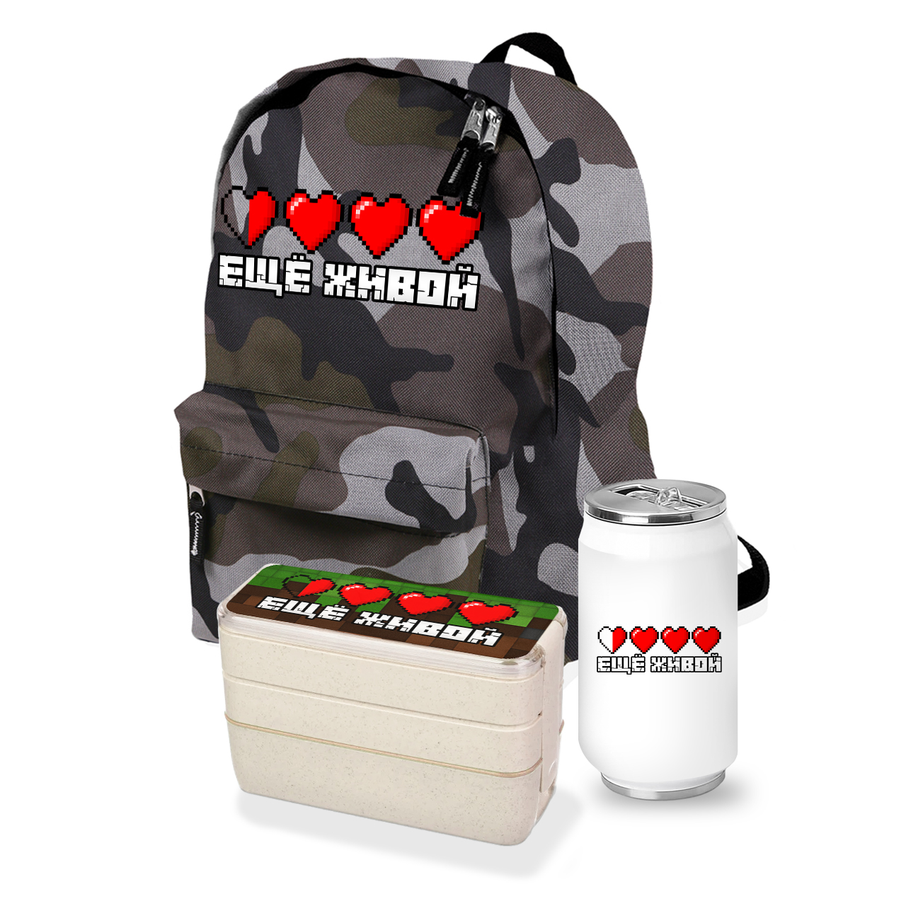 

Набор школьника Майнкрафт (Minecraft) (35508-1172-10) Камуфляж