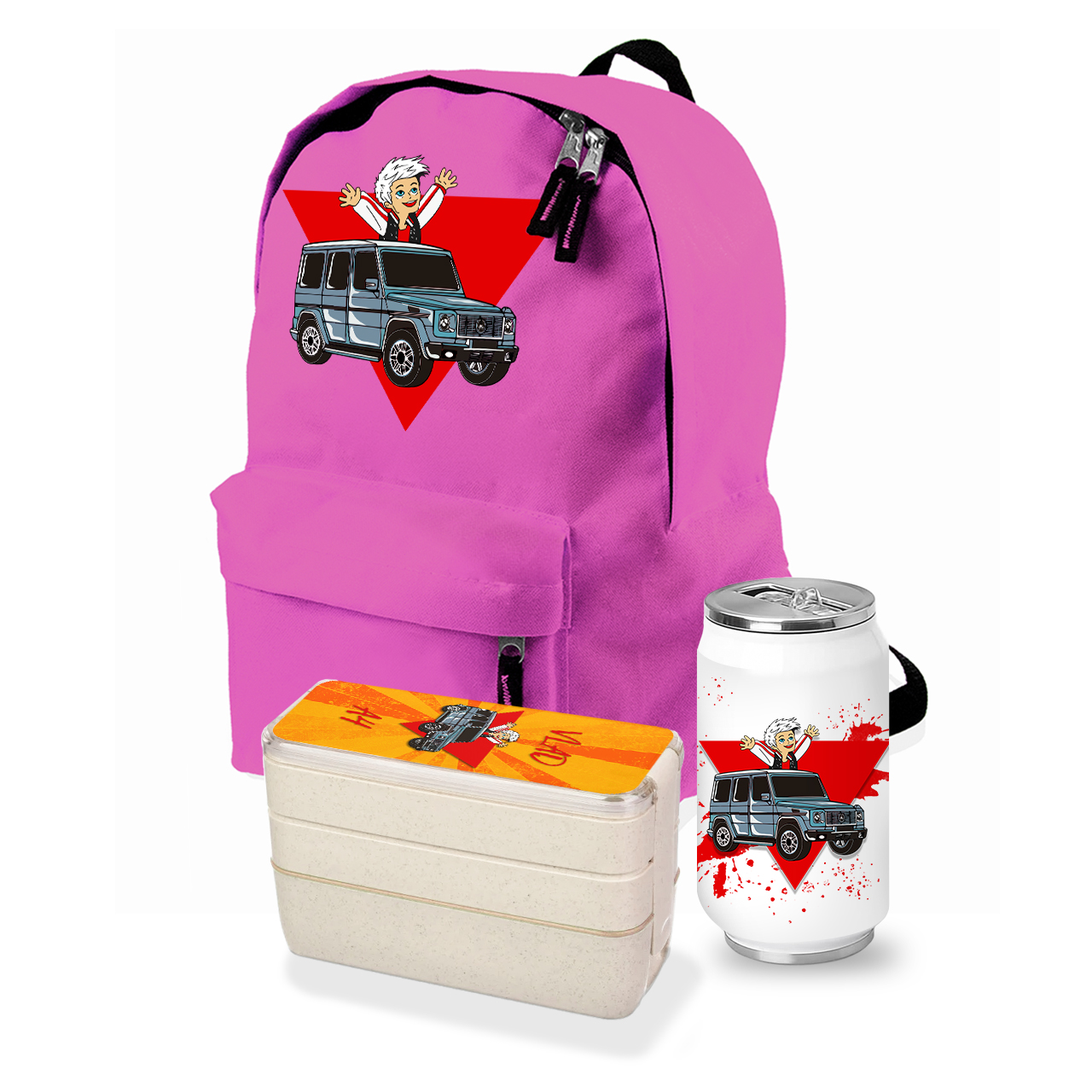 

Набор школьника Блогер Влад Бумага А4 (Blogger Vlad A4) (35508-2618-5) Розовый