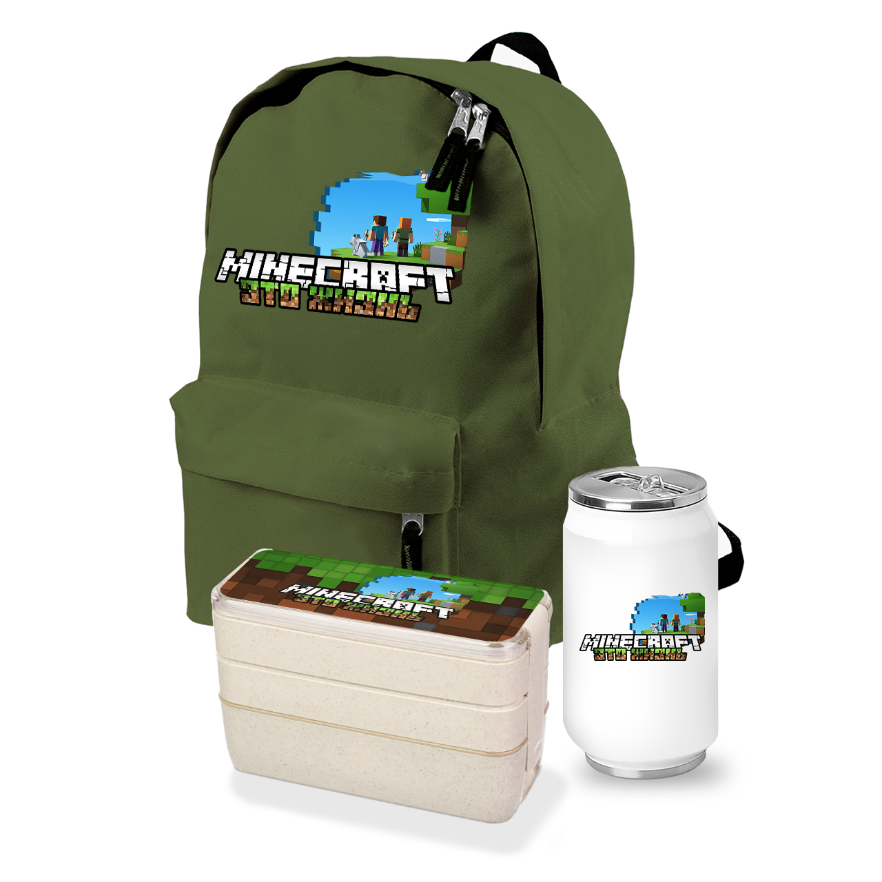 

Набор школьника Майнкрафт (Minecraft) (35508-1170-11) Хаки