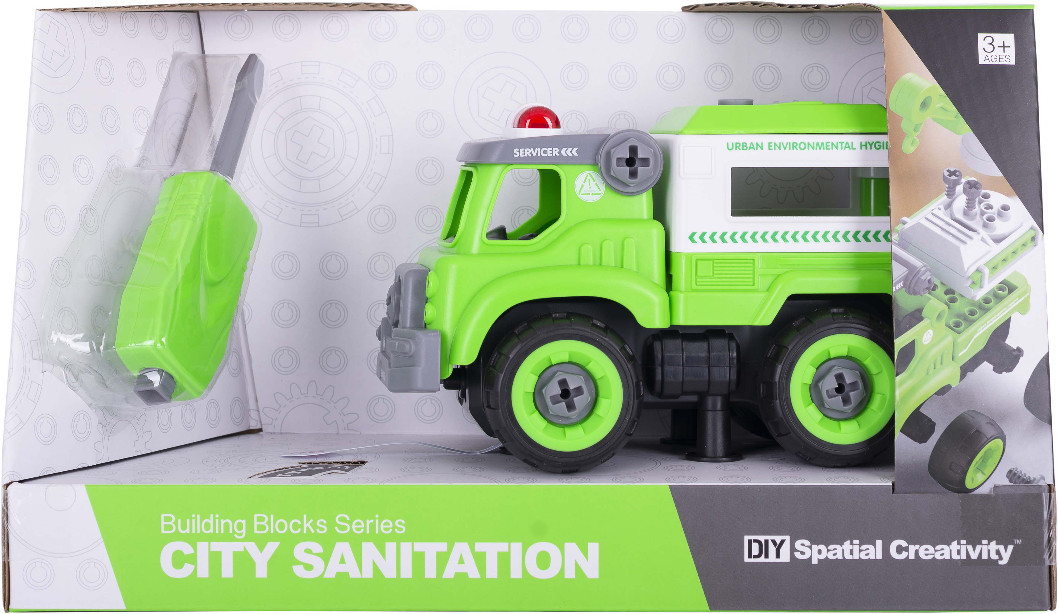

Конструктор DIY Spatial Creativity Полицейская машина LM8043-SZ-1 (TOYSCJ-1365125)