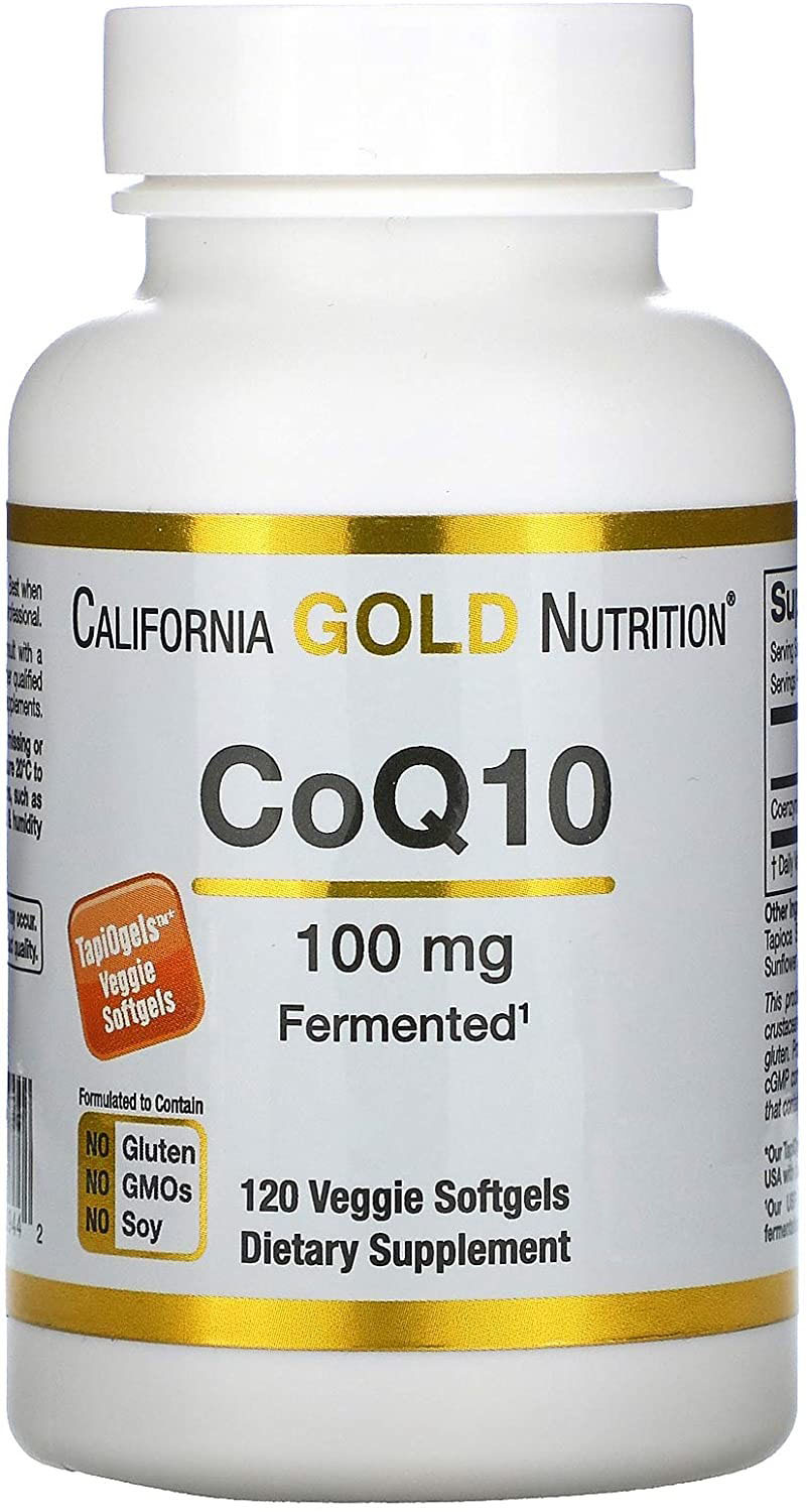 

California Gold Nutrition CoQ10 100 mg 120 капсул (4384303740)