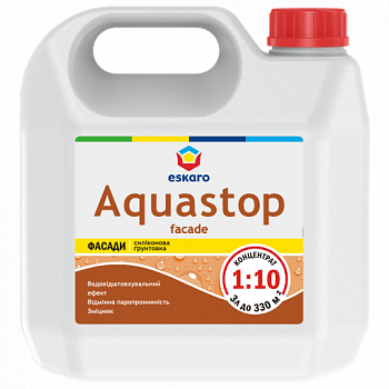 

Грунтовка Eskaro Aquastop Facade 3 л