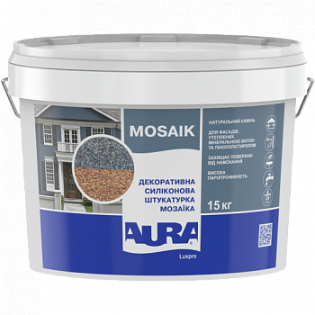 

Декоративная Штукатурка Aura Luxpro Mosaik 15кг S149