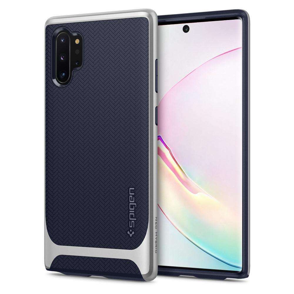 

Чехол Spigen для Samsung Note 10 Plus / 10 Plus 5G Plus Neo Hybrid, Arctic Silver