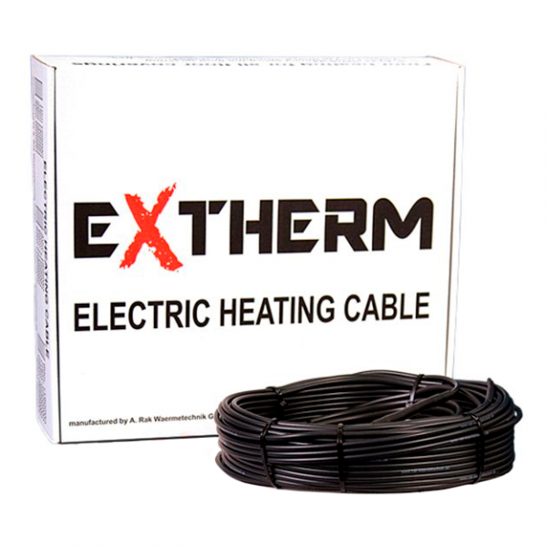 

Нагревательный кабель Extherm ETC ECO 80 м / 6.0 м² - 10.0 м² / 1600 Вт